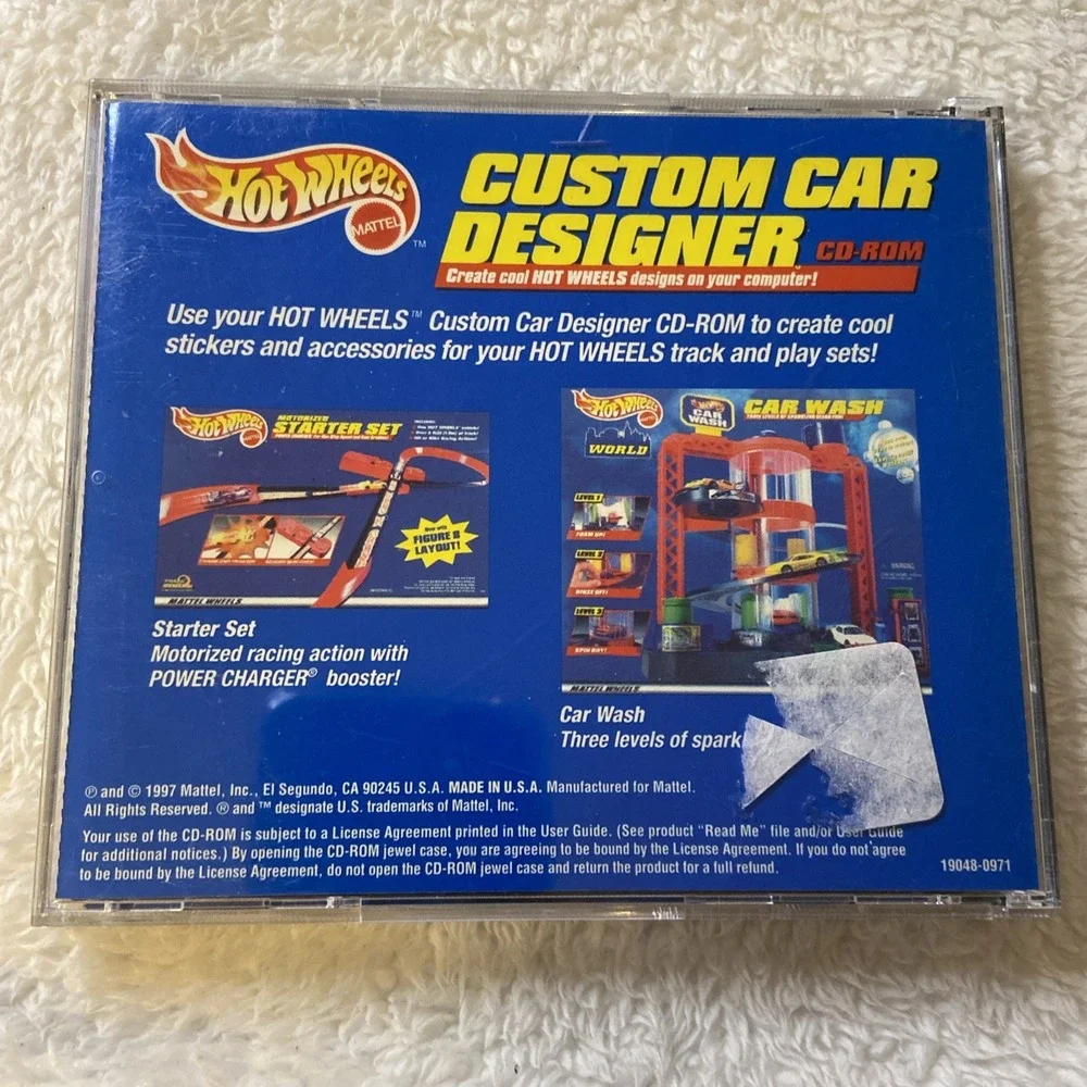 Hot‎ Wheels Custom Car Designer CD-Rom 1997